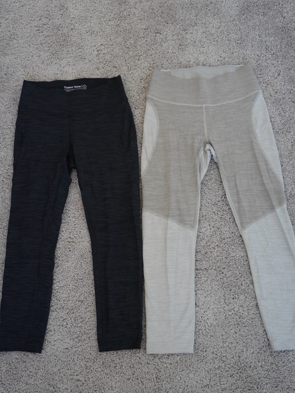 Outdoor Voices Cropped Legging Bundle Size Small (2 pairs of leggings included)